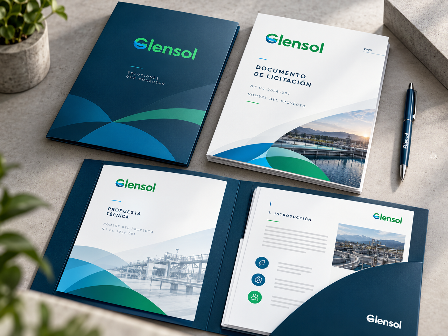 Propuestas y documentación comercial Glensol