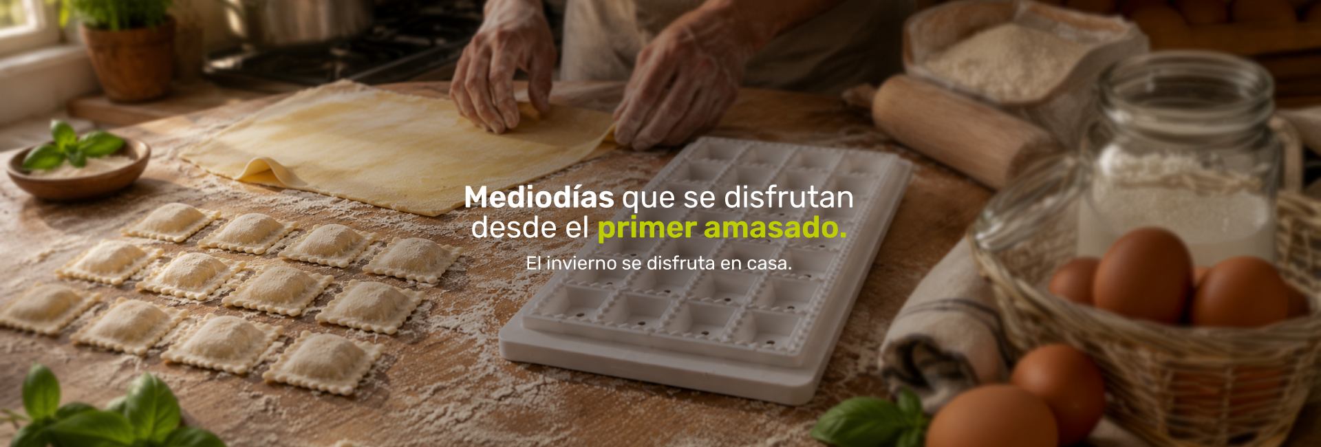 Pastas / campaña